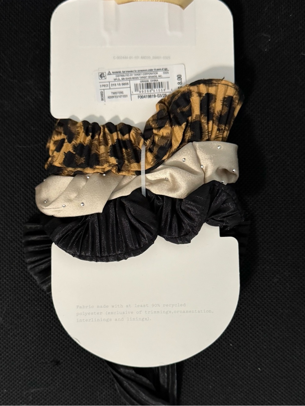 Satin Bow & Scrunchie Set - Picture 7 of 7